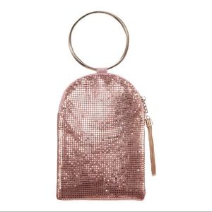 NWOT Nina chandler mesh pouch bag